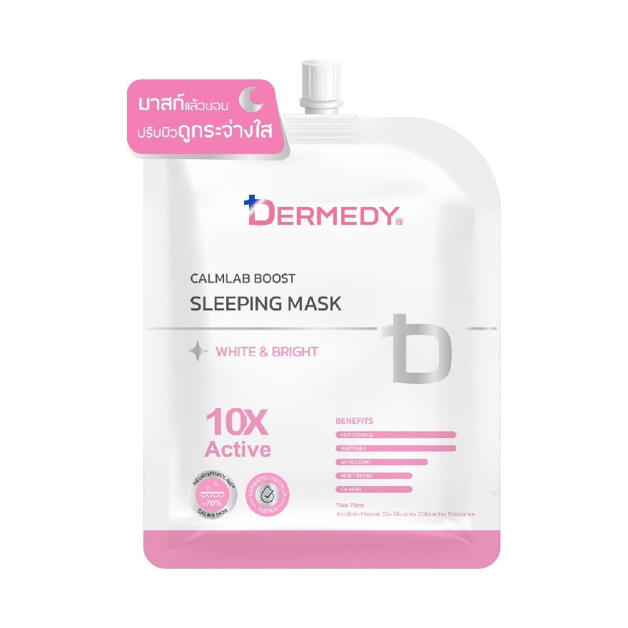 DERMEDY Sleeping Mask Calmlab White Bright Boost 25g