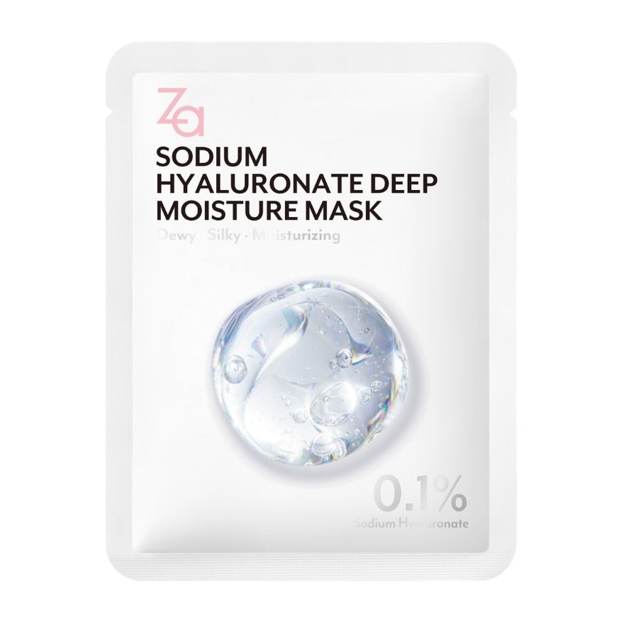 ZA Mask Sodium Hyaloronate Deep Moisture 1pc
