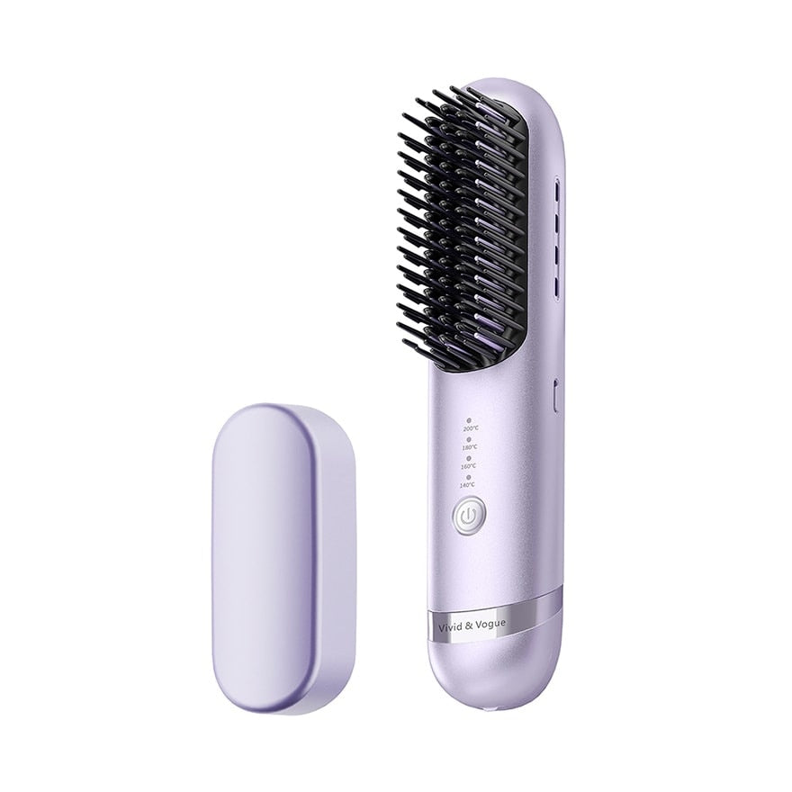 Vivid&Vogue Cordless Heating Brush Plasmahair Hair Care VAV-889