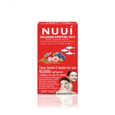 Nuui Collagen Dipeptide Jelly 25 g. X 6Sac