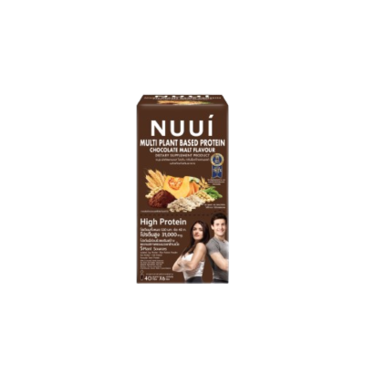 Nuui Plant Based Protein Choc Malt 40gx6s