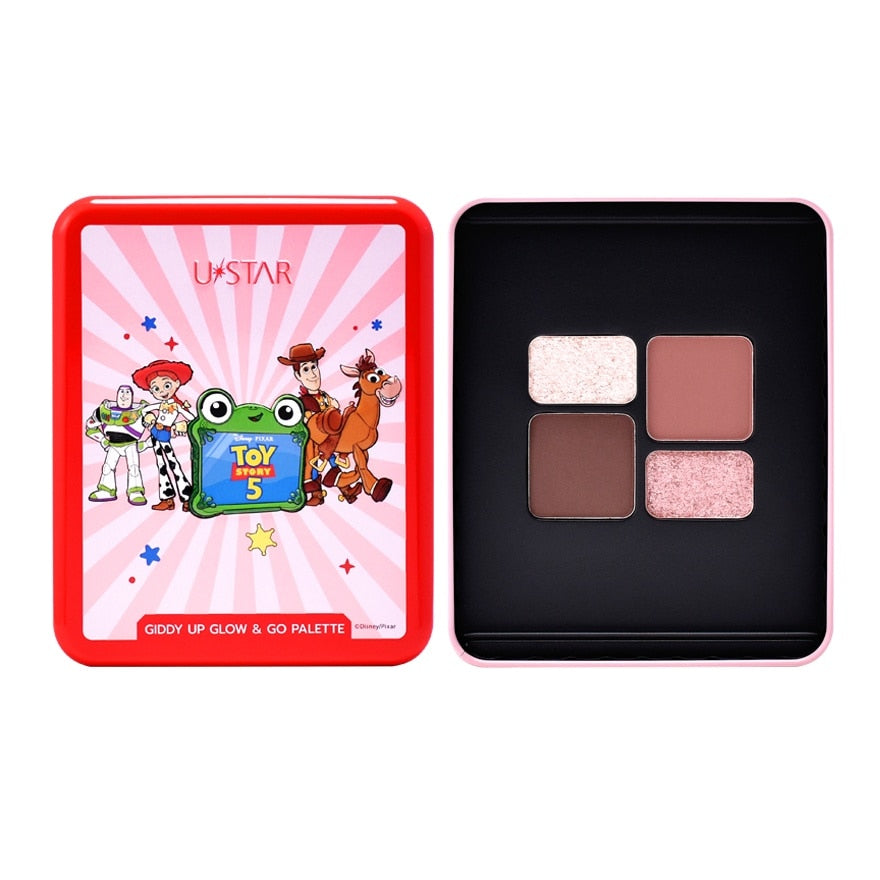 U-Star Giddy Up Glow Go Palette Toy Pink-brown 8g