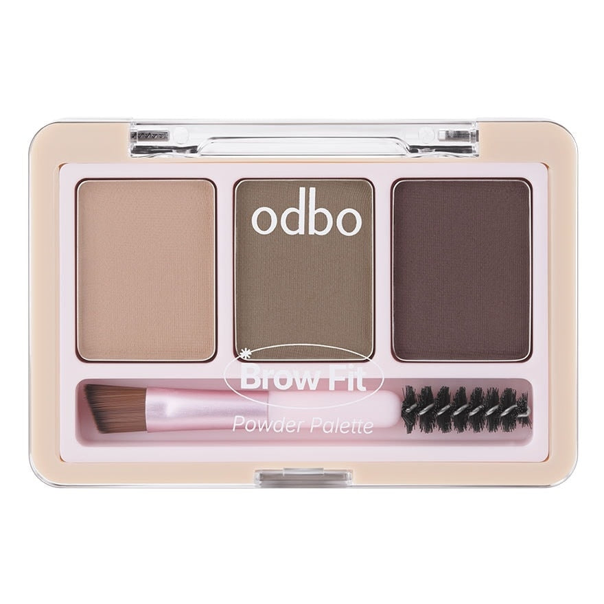 ODBO Brow Fit Powder Palette 2.8g #01