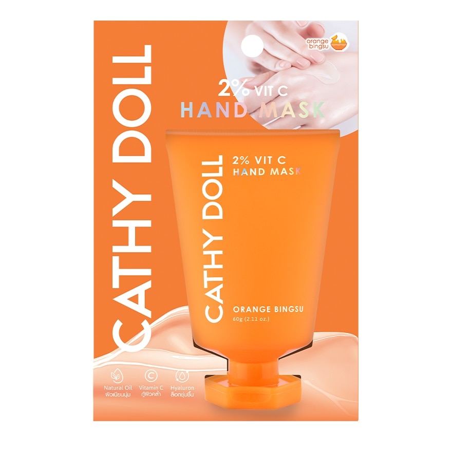 Cathy Doll Hand Mask 2 Vit C Orange Bingsu 60g