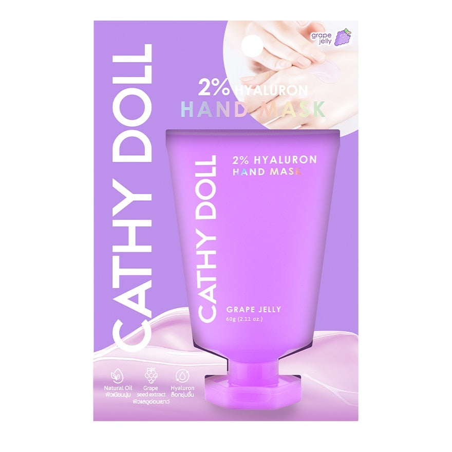 Cathy Doll Hand Mask 2 Hyaluron Grape Jelly 60g