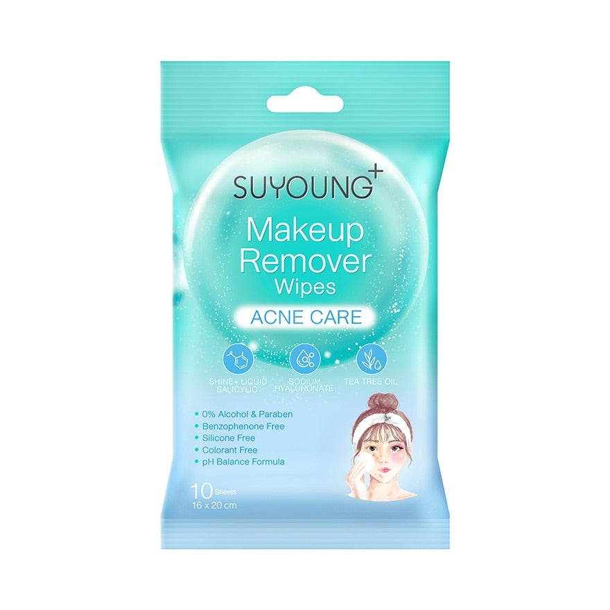 SUYOUNG+ Makeup Remover Wipes Acne Care 10pcs