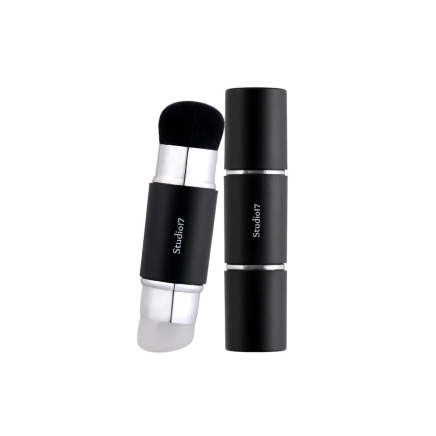 STUDIO17 Dual Silicone Blush Brush 1pc