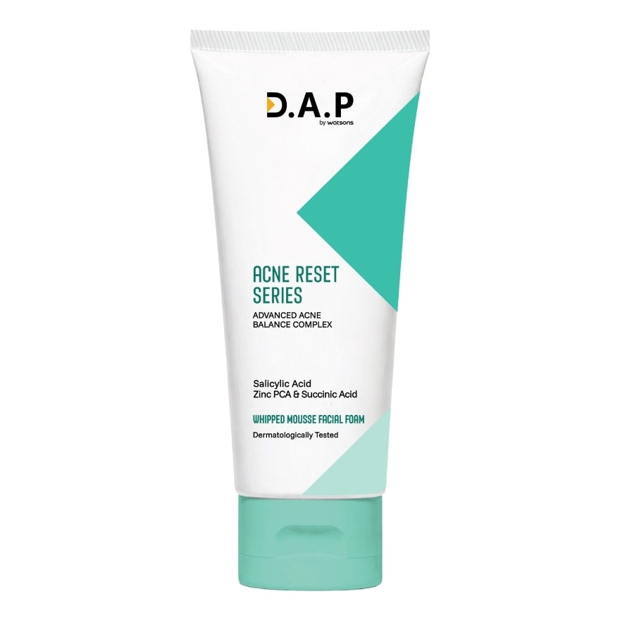 Dermaction Plus by Watsons D.A.P by Watsons Acne Reset Series Whipped Mousse Facial Foam 100ml