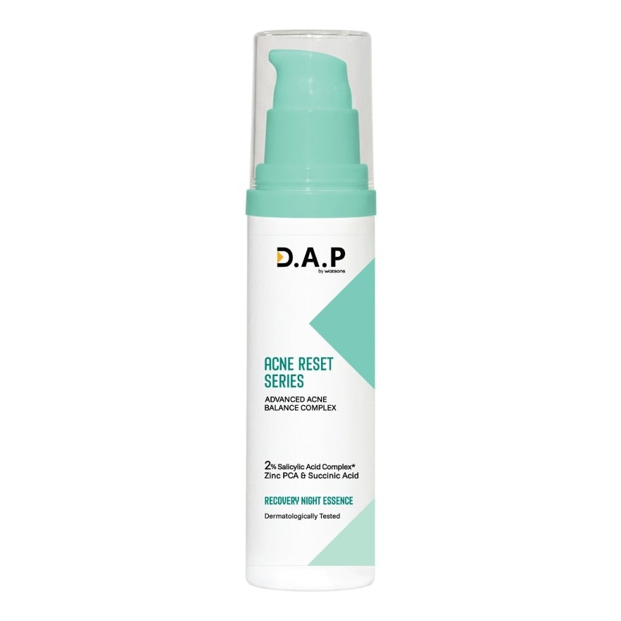 Dermaction Plus by Watsons D.A.P by Watsons Acne Reset Series Recovery Night Essence 40ml