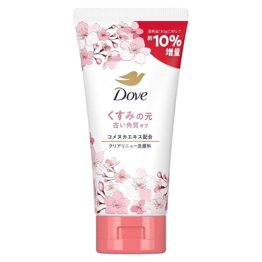 Dove Clear Foaming Facial Cleanser Sakura 143g