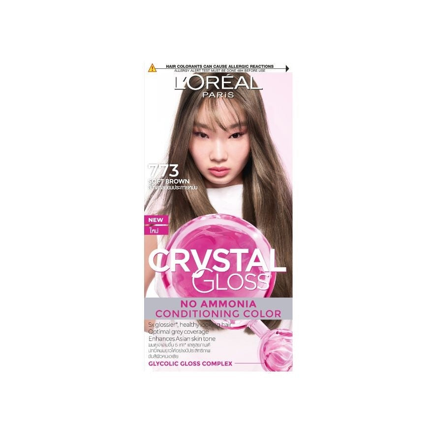 LOreal Paris Crystal Gloss 773 Soft Brown