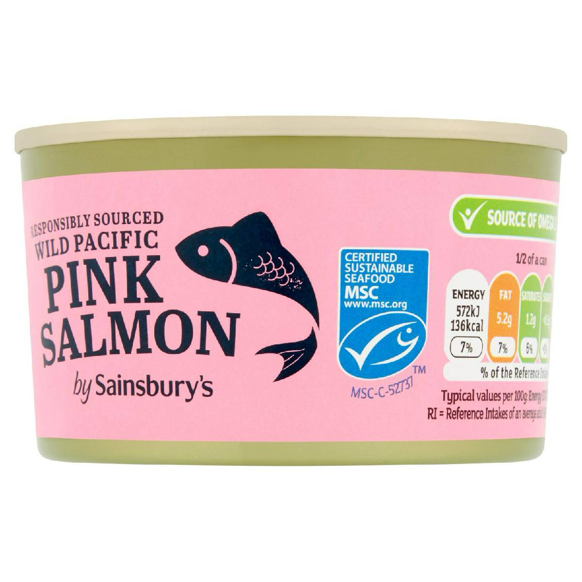 Sainsbury's Wild Pacific Pink Salmon