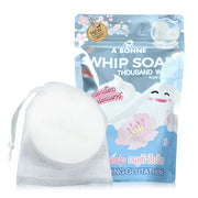 A Bonne Whip Soap Thousand White Rose & Sakura 100g