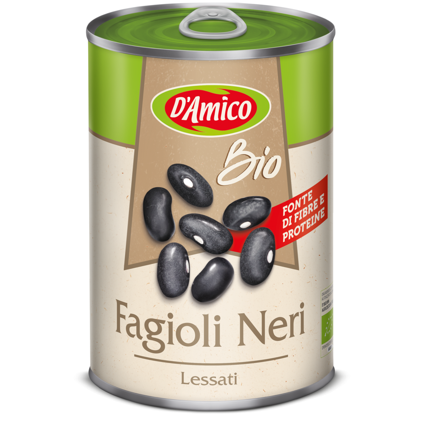 D'Amico Organic Black Beans