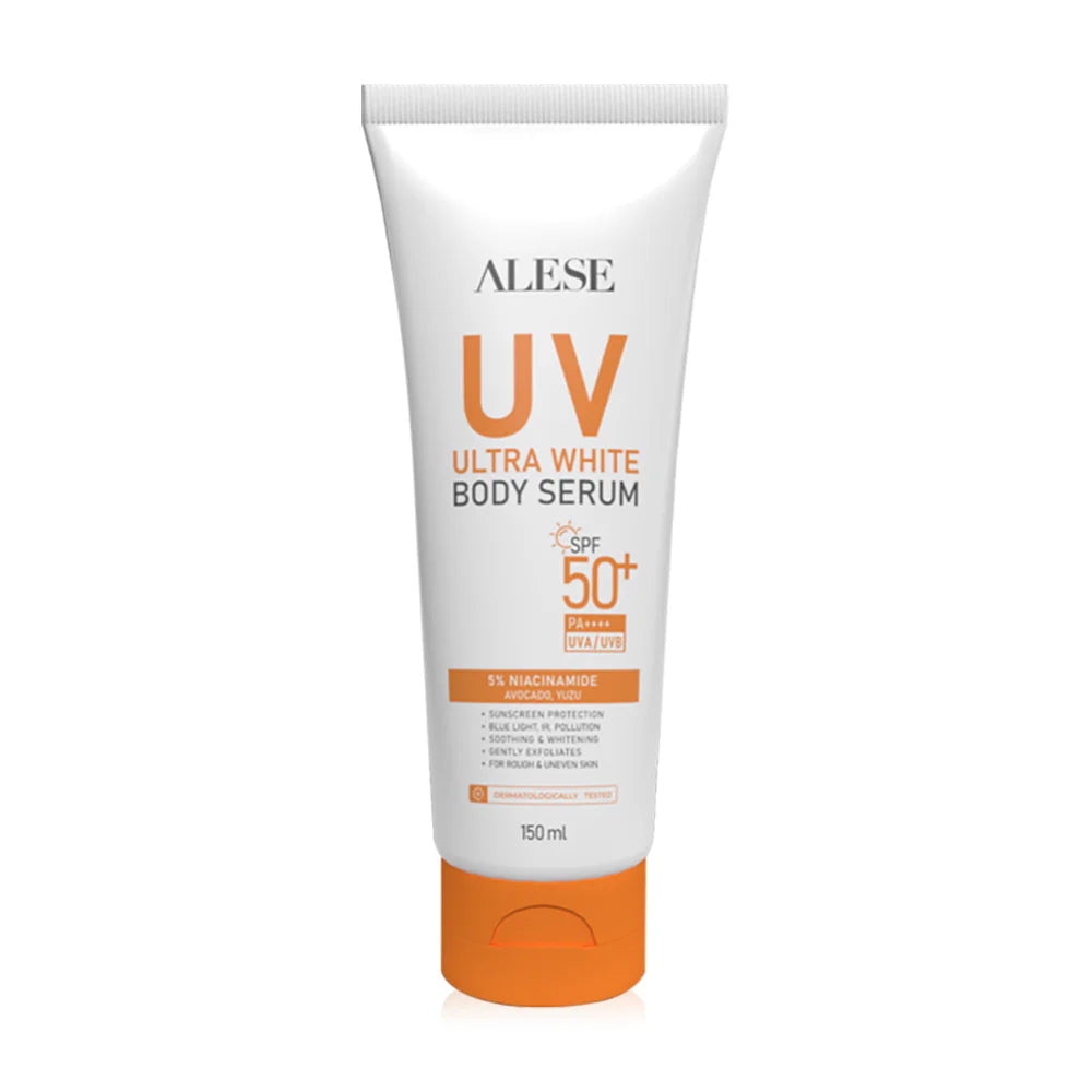 ALESE UV Ultra White Body Serum SPF50+ PA+ 150ml