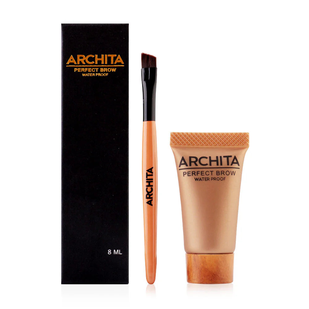 ARCHITA Eyebrow Gel - Waterproof Medium Brown Formula - Beauty Buddy