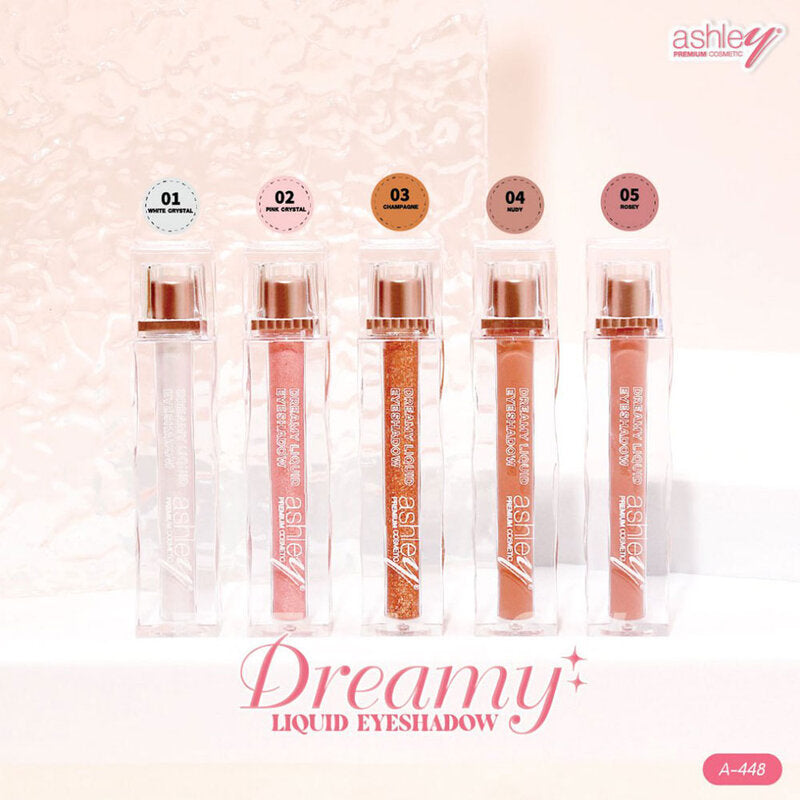 Ashley Dreamy Liquid Eyeshadow 3.8g #02 Pink Crystal