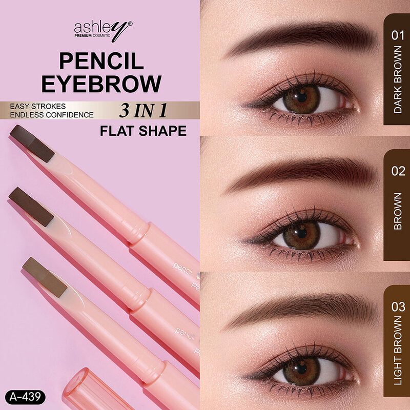 Ashley Pencil Eyebrow 0.4g #02 Brown