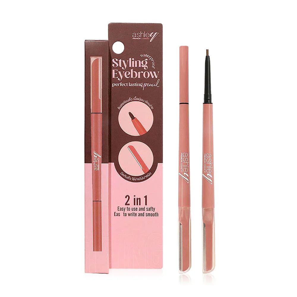 Ashley Styling Eyebrow Pencil 11g #02 Dark Brown