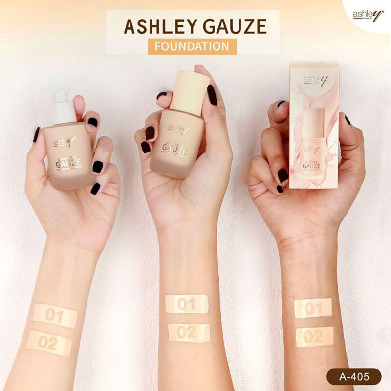 Ashley Gauze Foundation 30ml #02 Natural