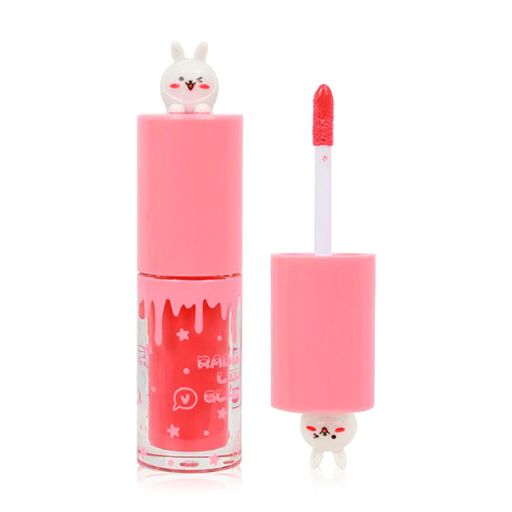 Ashley Rabbit Lip Glaze 4.5ml - #02 Ice Peach