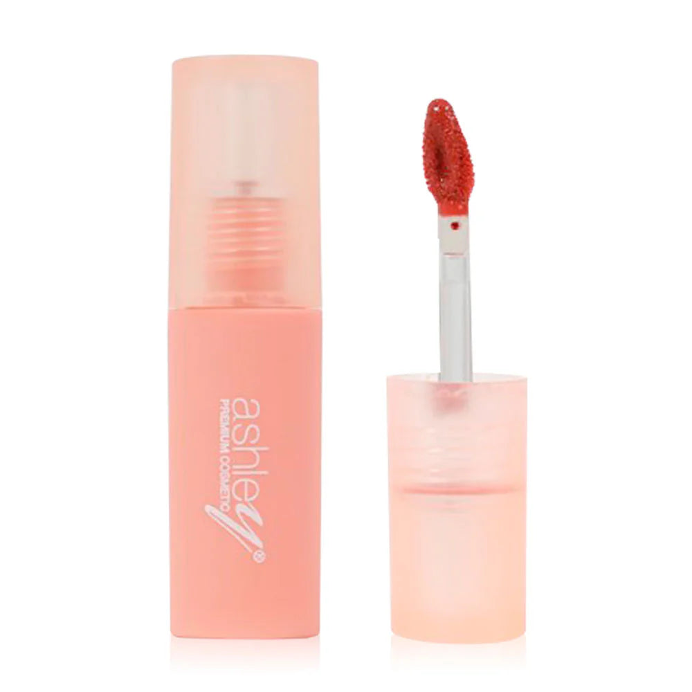 Ashley Non-Stick Cup Lip Glaze 2.2ml - #02 Ruby Red