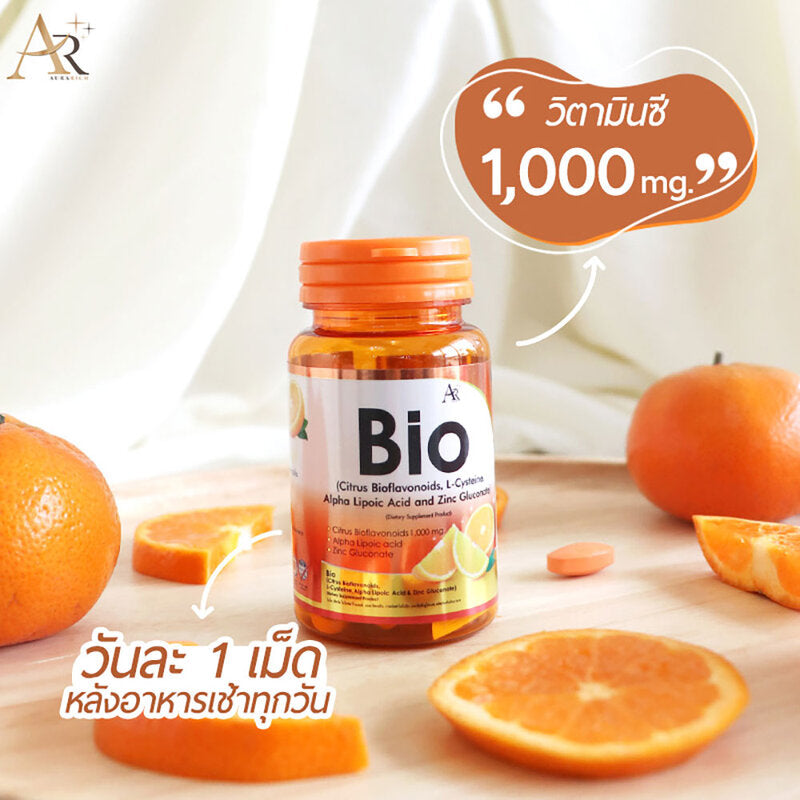 Aura Rich Bio Citrus Bioflavonoids L-Cysteine Alpha Lipoic Acid & Zinc Gluconate 30 Tablets