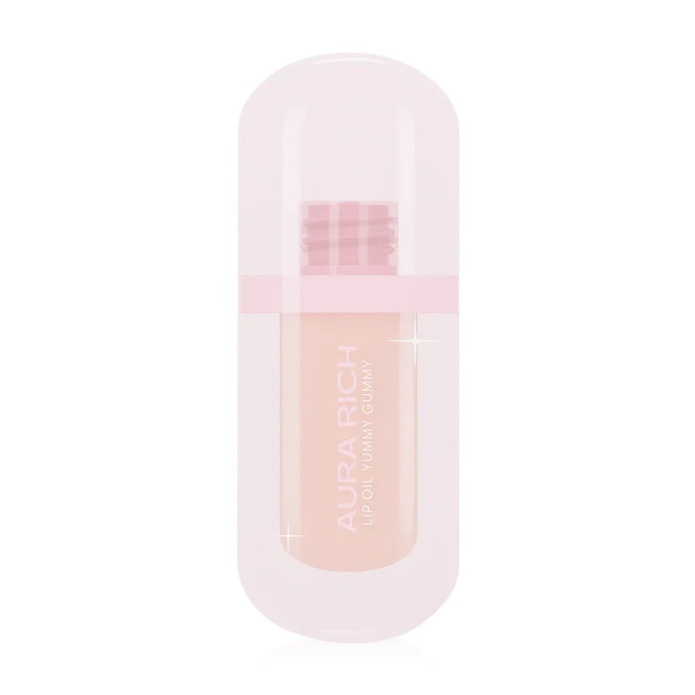 Aura Rich Lip Oil Yummy Gummy 7.3g #02 Barbie Roses