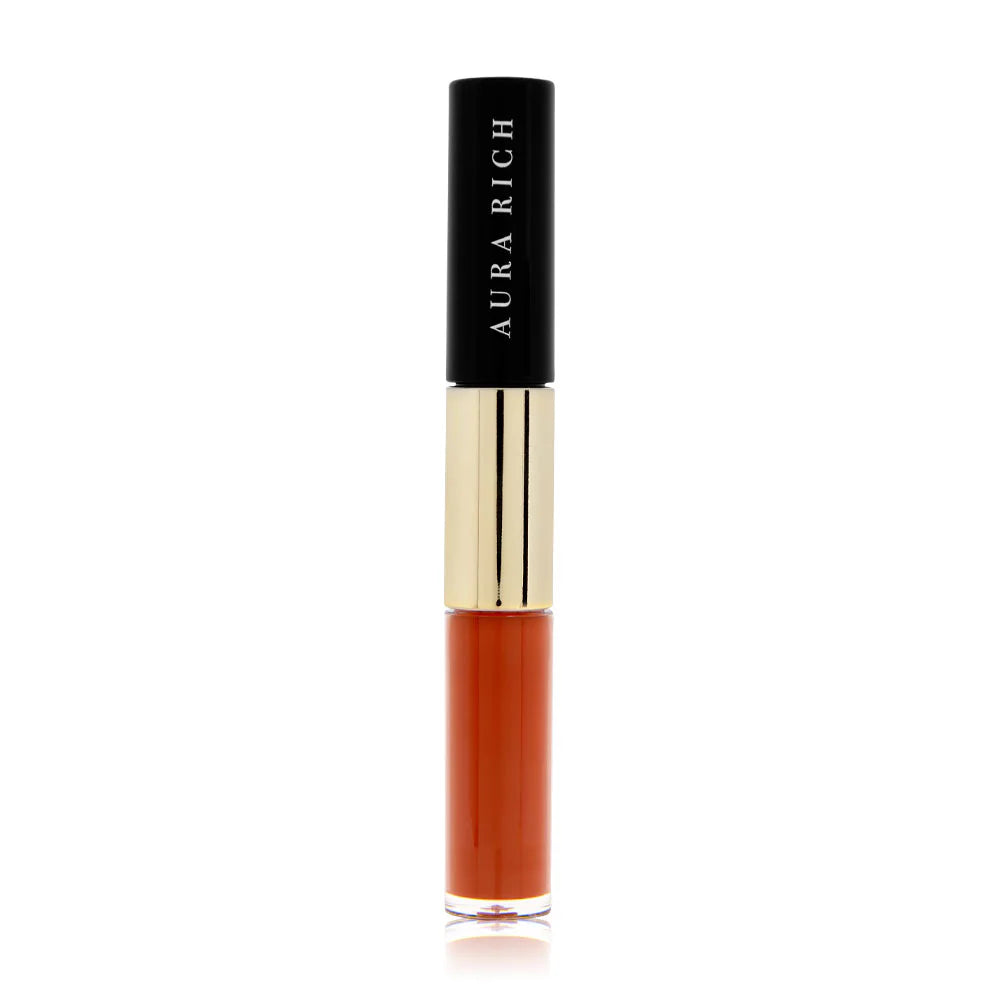 Aura Rich Hya Lip Duo Matte Liquid And Gloss 3g #07