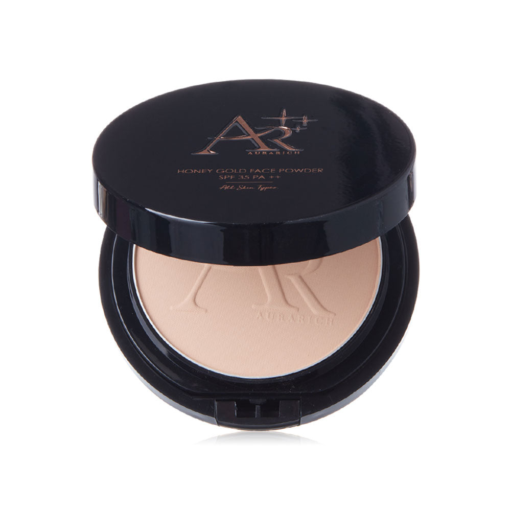 Aura Rich Honey Gold Face Powder SPF35 PA++ 15g #03
