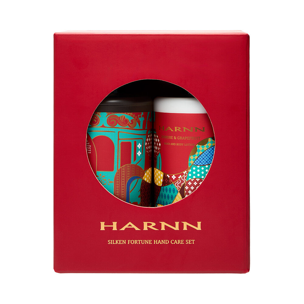 Harnn Silken Fortune Hand Care Set - Jasmine & Grapefruit