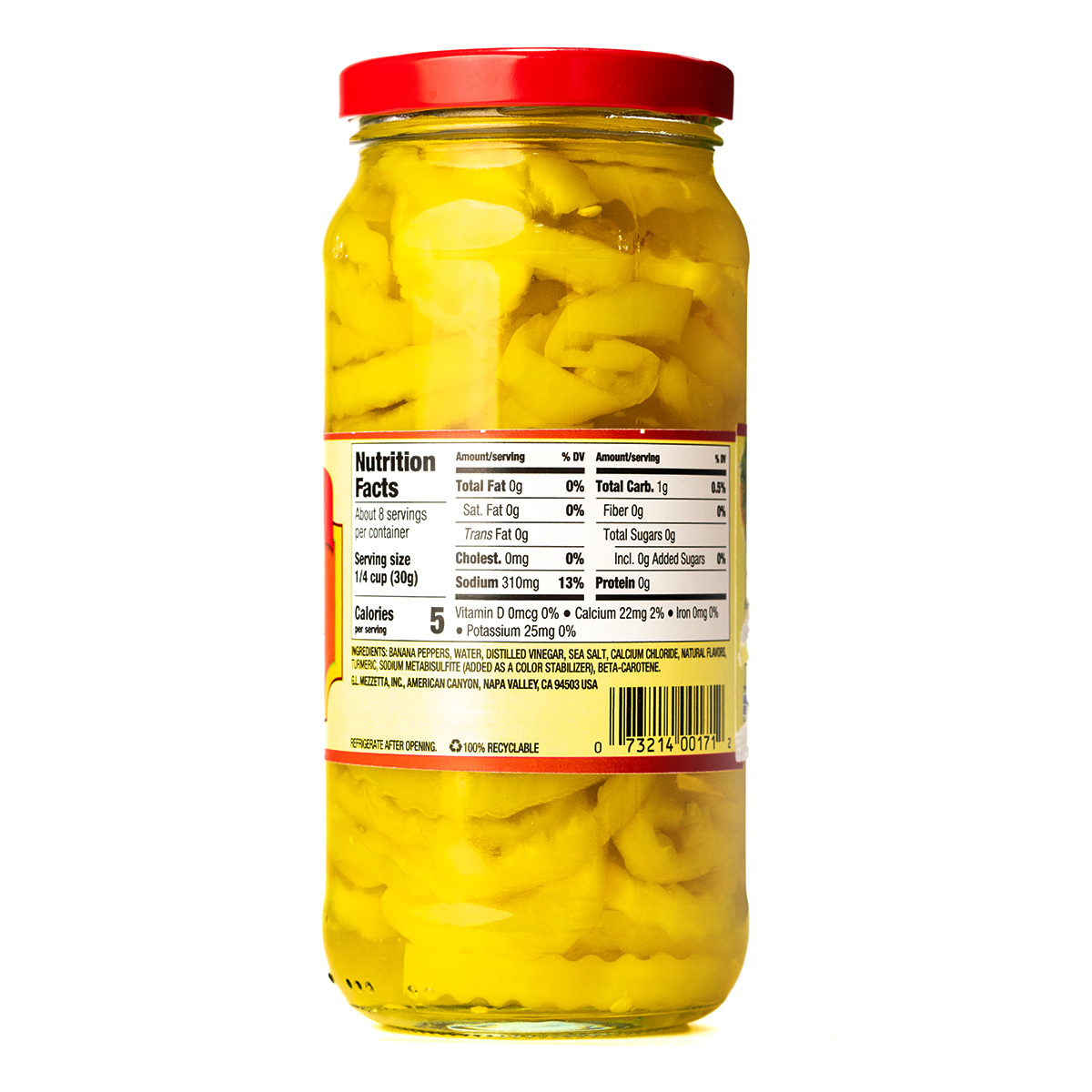 Mezzetta Hot Pepper Rings