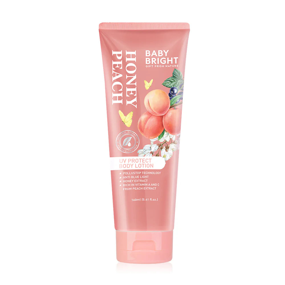 Baby Bright Honey Peach UV Protect Body Lotion 160ml
