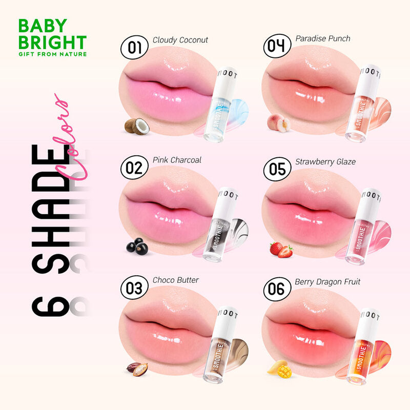 Baby Bright Healthy Smoothie Lip 2.5g #06 Berry Dragon Fruit