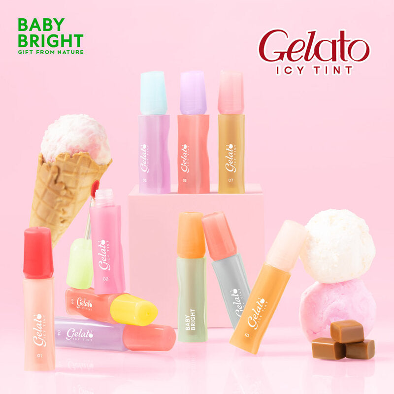Baby Bright Lip Tint - Water-Based Peach Milk Formula - Beauty Buddy
