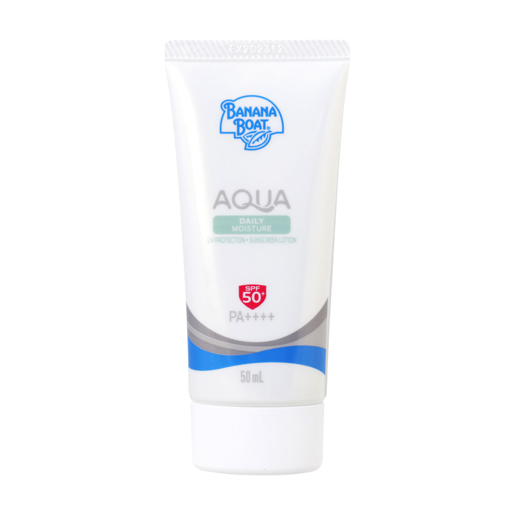 Banana Boat Aqua Daily Moisture UV Protection Sunscreen Lotion SPF50+/PA++++ 50ml