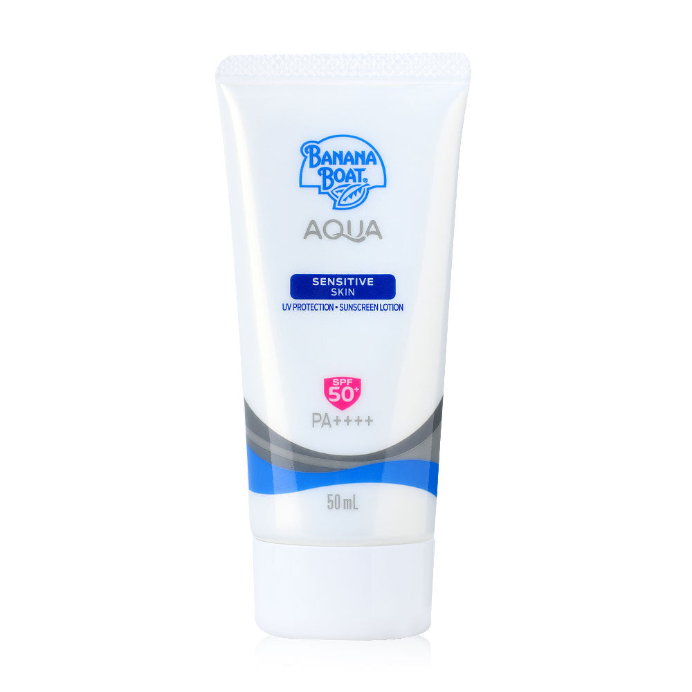 Banana Boat Aqua Sensitive Skin UV Protection Sunscreen Lotion SPF 50+/PA++++ 50ml