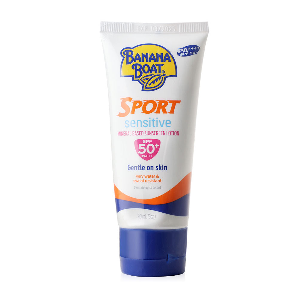 Banana Boat Sport Sensitive Sunscreen Lotion SPF50+ PA+ 90ml