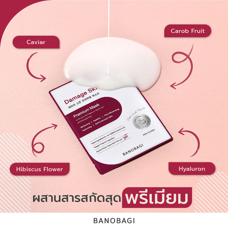 BANOBAGI Damage Skin Premium Mask 25ml x 2pcs