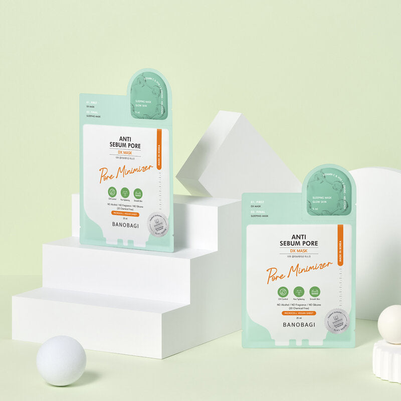 BANOBAGI Dx Mask Anti Sebum Pore 25ml + 5ml [2pcs] Facial Mask Sheet
