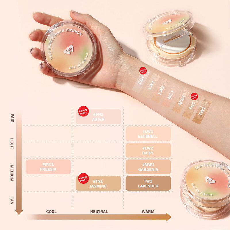 barenbliss True Beauty Inside Cushion 15g #TW1