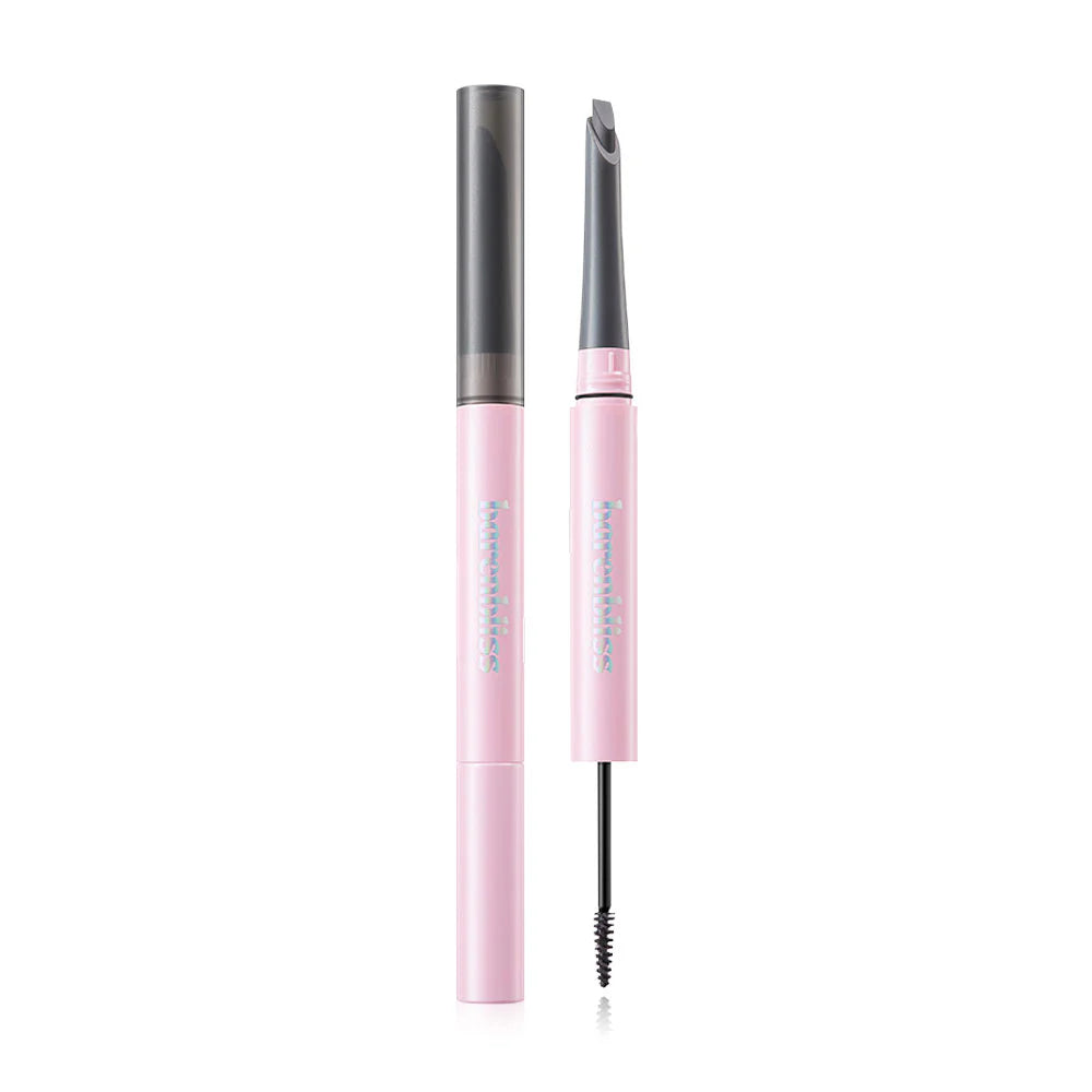barenbliss Plushy Eyebrow Duo 1.2g #Natural Gray