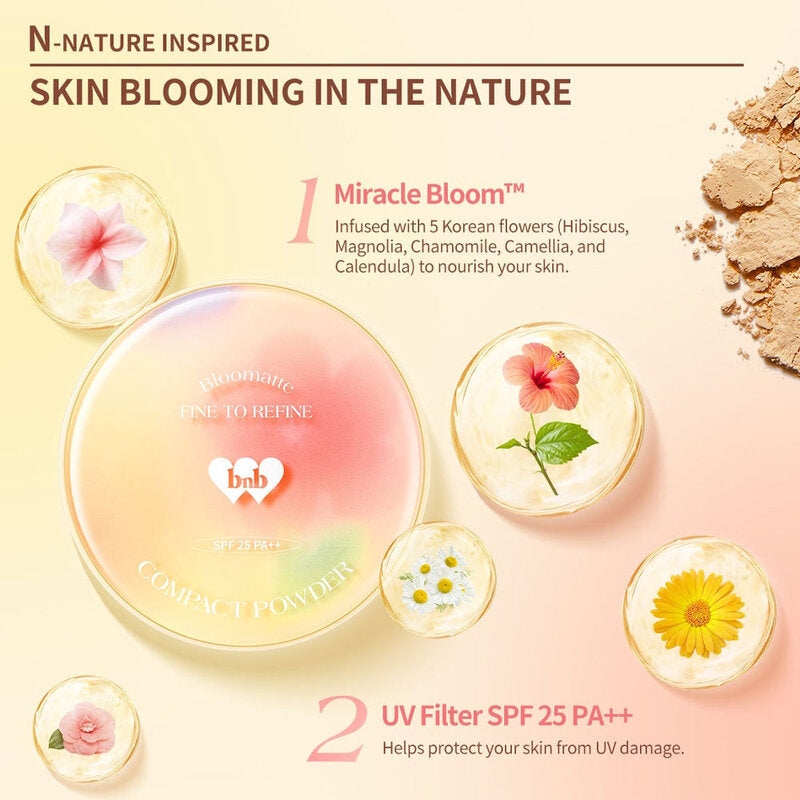 Bare & Bliss Bloomatte Compact Powder 6g #TW1 Coffee