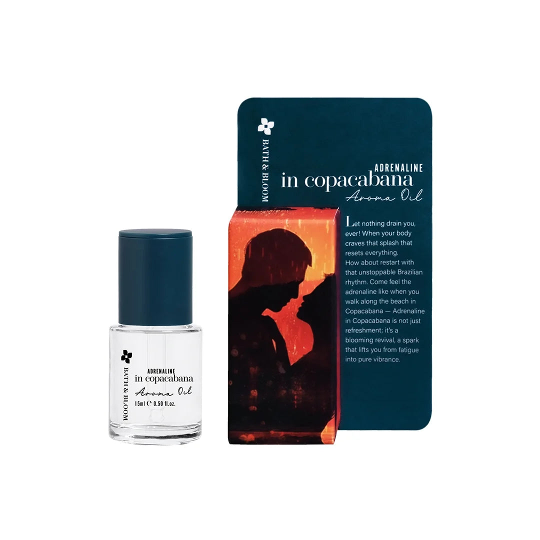 Bath & Bloom Adrenaline in Copacabana Aroma Oil 15 ml.