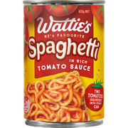 Wattie's Spaghetti In Tomato Sauce