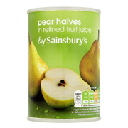 Sainsbury's Pear Halves In Fruit Juice