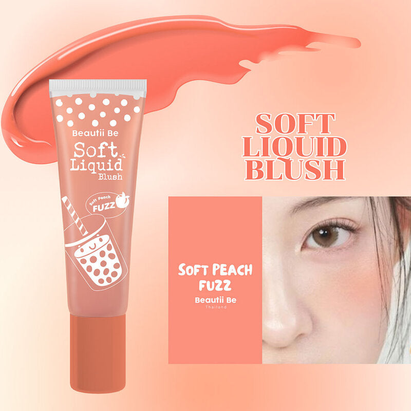 Beauty B Beautii Be Soft Liquid Blush 8g #02 Peach