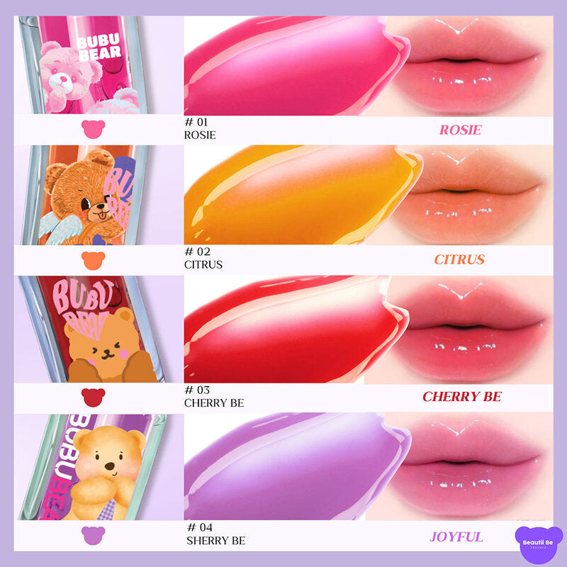 Beautii Be Bubu Bear Lip Oil 3.8ml #01 Rosie