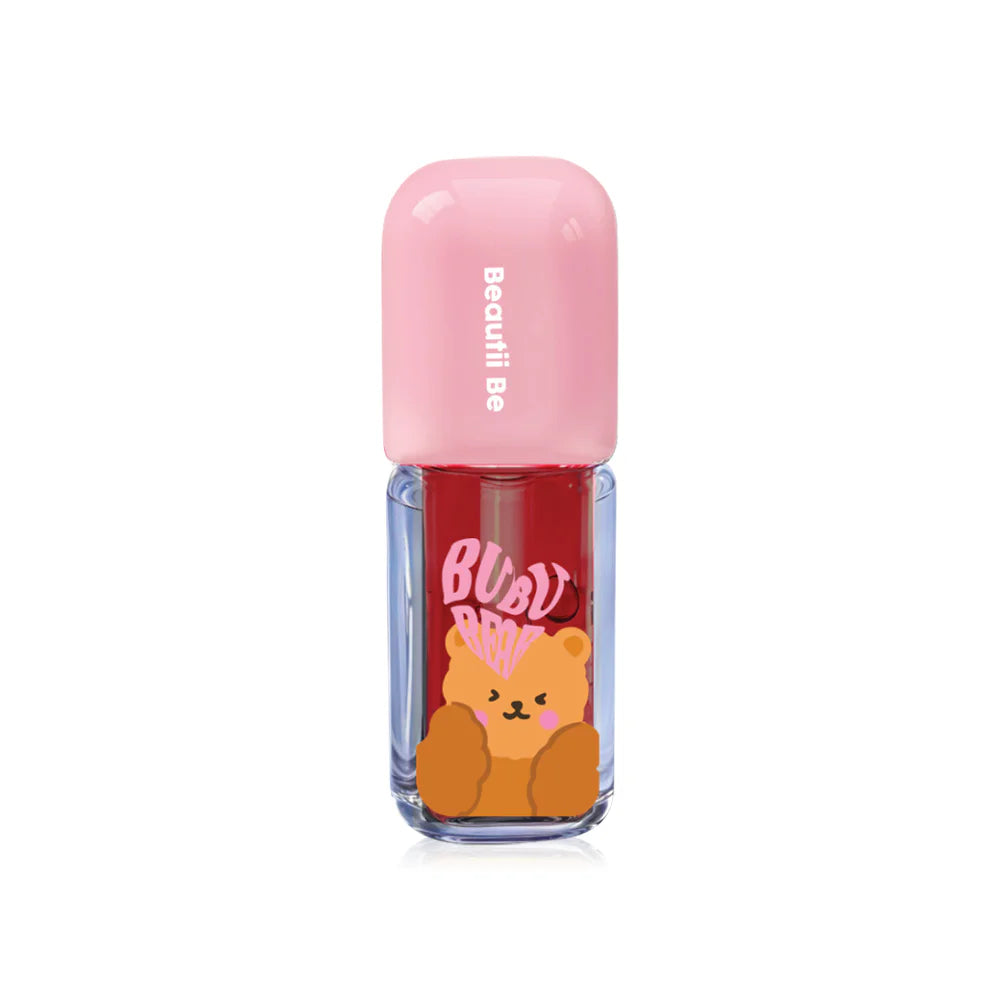 Beautii Be Bubu Bear Lip Oil 3.8ml - #03 Cherry Be