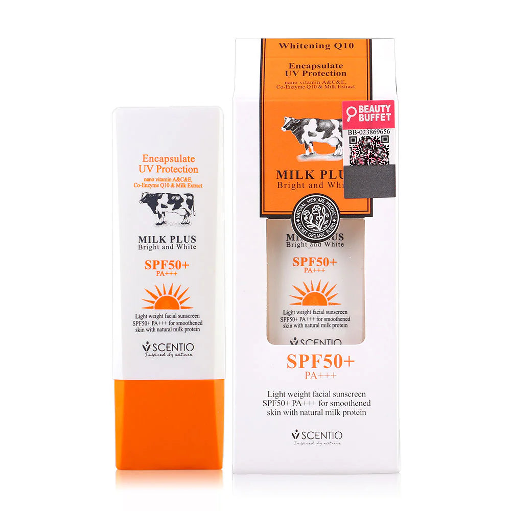 Beauty Buffet Scentio Milk Plus Encapsulate Sunscreen UV Protection SPF50+PA++ 30ml